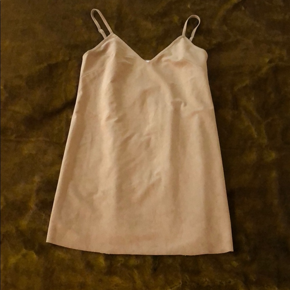 Aritzia Suede Mini Dress